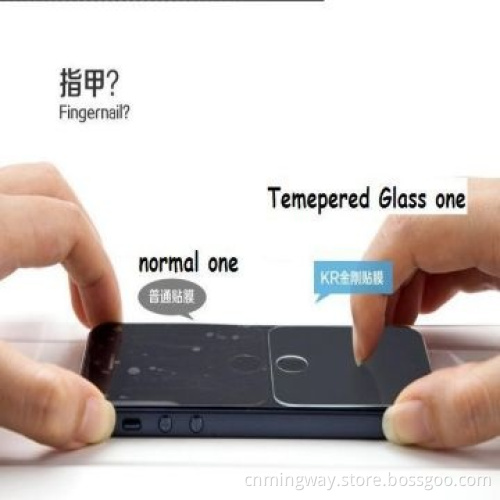 0.3mm Premium Tempered-glass Screen Protector for iPhone 5/5S/5C, 2.5D with Cambered Surface